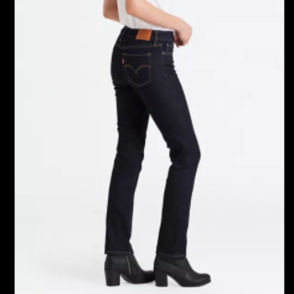 Levis 712 Dark Wash Slim Leg Like New